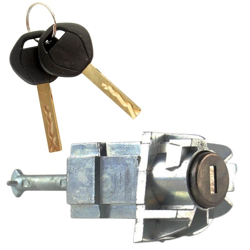 Cylindre de serrure de porte, ensemble de cylindre de serrure de porte avec  2 clés adaptées pour la conduite à gauche de la série E46 3