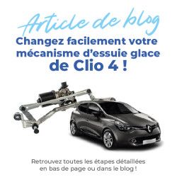 Tringlerie d'essuie-glace avec moteur pour Clio 4