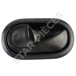 Maneta De Puerta Interior Dacia Duster 2010-2013 Para Cable / Con Palanca  Cromada / Base Negro / Delantera Izquierda