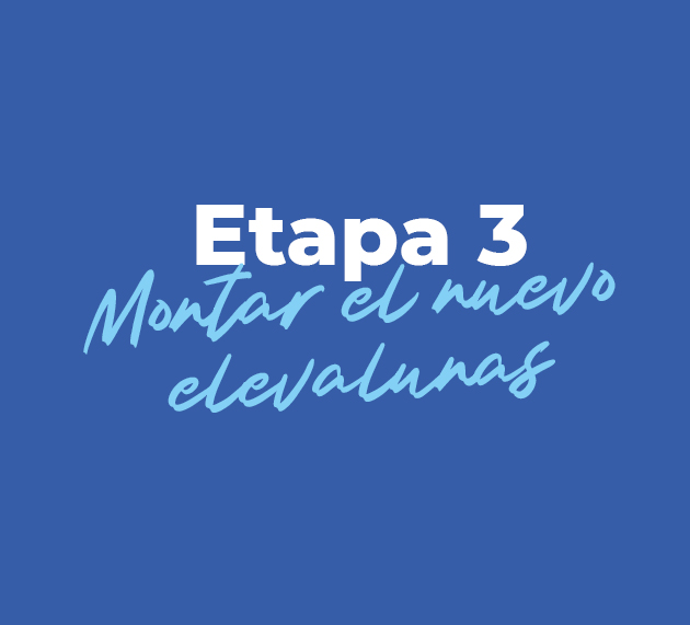 etapa 3 montar nuevo elevalunas passat