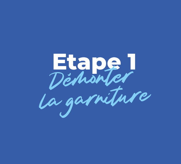 etape 1 demonter garniture porte passat