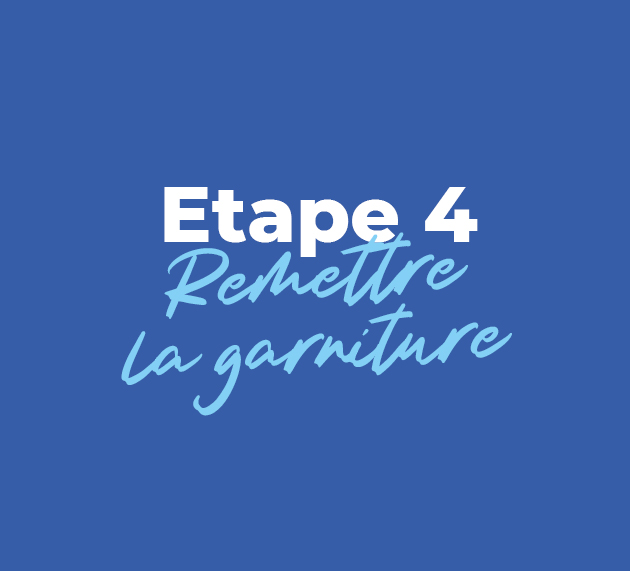 etape 4 remettre la garniture de porte de votre 407