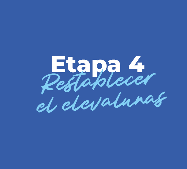 etapa 4 reinicia el regulador de la ventana