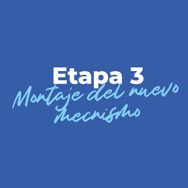 etapa 3 montaje del nuevo elevalunas del polo 5