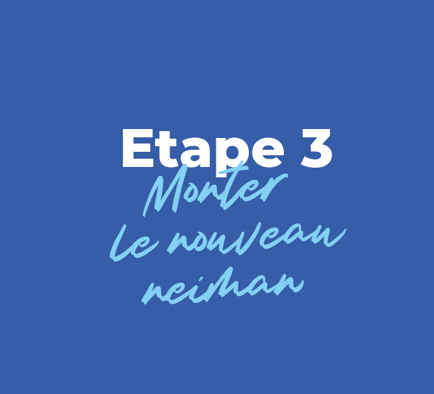 etape 3 monter nouveau neiman peugeot 205